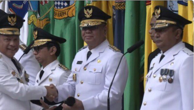 PELANTIKAN PEJABAT PJ GUBERNUR DAN KETUA TP PKK PROVINSI