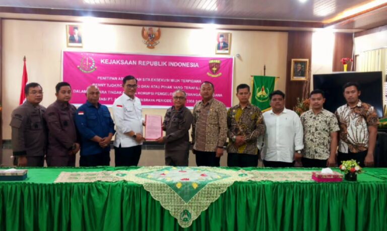 Penitipan Aset Hasil Sita Eksekusi Milik Terpidana BENNY TJOKROSAPUTRO Di Deli Serdang