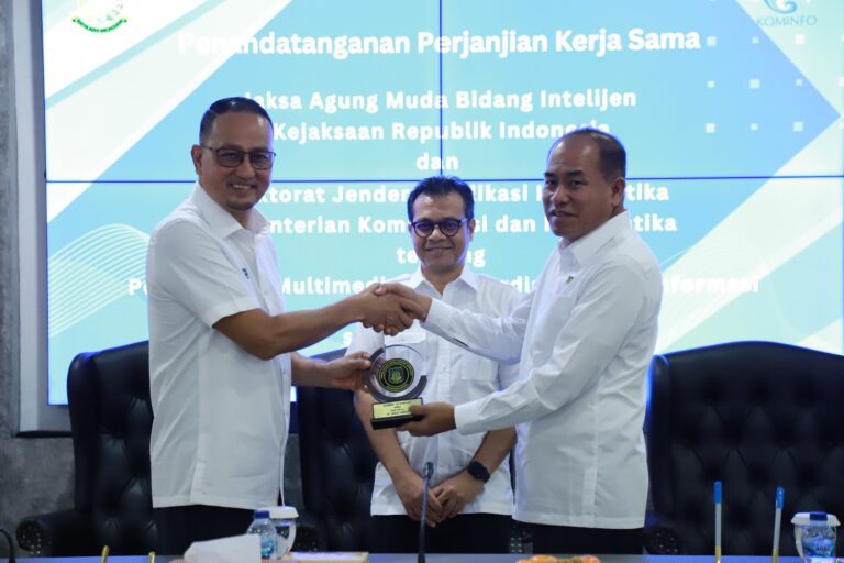 Optimalkan Pengawasan Multimedia, JAM-Intelijen Menjalin Kerja Sama dengan Kementerian Komunikasi dan Informatika