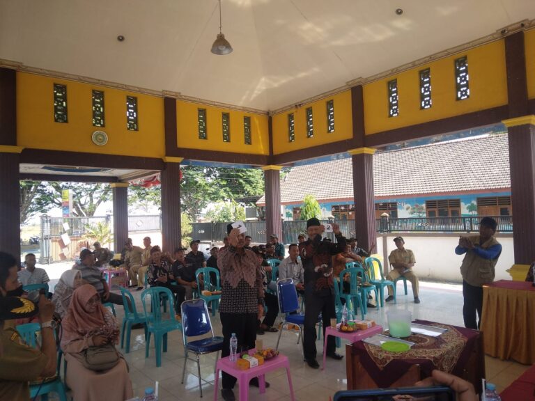 Panitia Pemilihan Kepala Desa Antar Waktu Desa Gedangkulut: Gelar Sosialisasi & Penetapan Nomor Urut Calon Kepala Desa Gedangkulut (PAW)