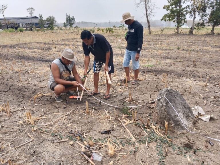 Gempar !! 2 Penemuan Prasasti Sambangan di Mulai Ekskavasi oleh Tim BPK Trowulan Mojokerto