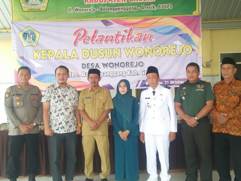 Kepala Desa Wonorejo H. Roto Lantik Adi Sebagai Kasun Wonorejo