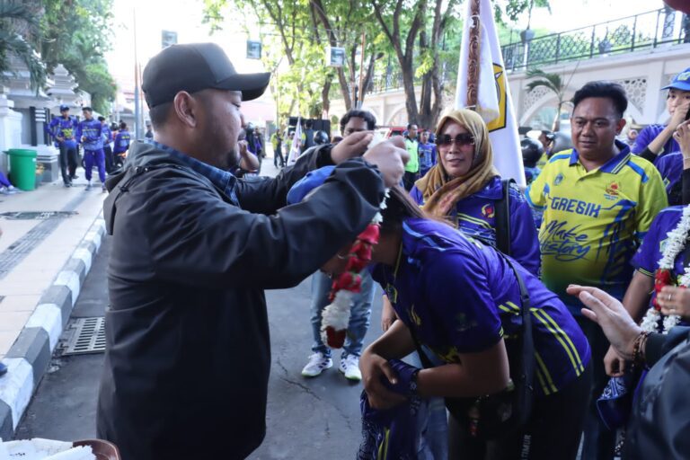 Bupati Fandi Akhmad Yani Apresiasi Atlet KONI Gresik Yang Berlaga di Porprov Jatim