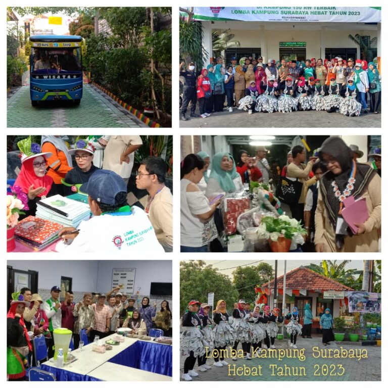 Lomba Penilaian Ke 2 Kampung Surabaya Hebat RW.01 – 06 Kandangan Kecamatan Benowo