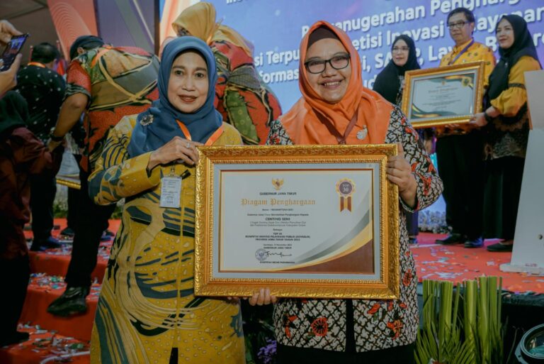 Centing Seni Inovasi Puskesmas Duduksampeyan Raih Penghargaan Top 30 Kovablik Provinsi Jatim