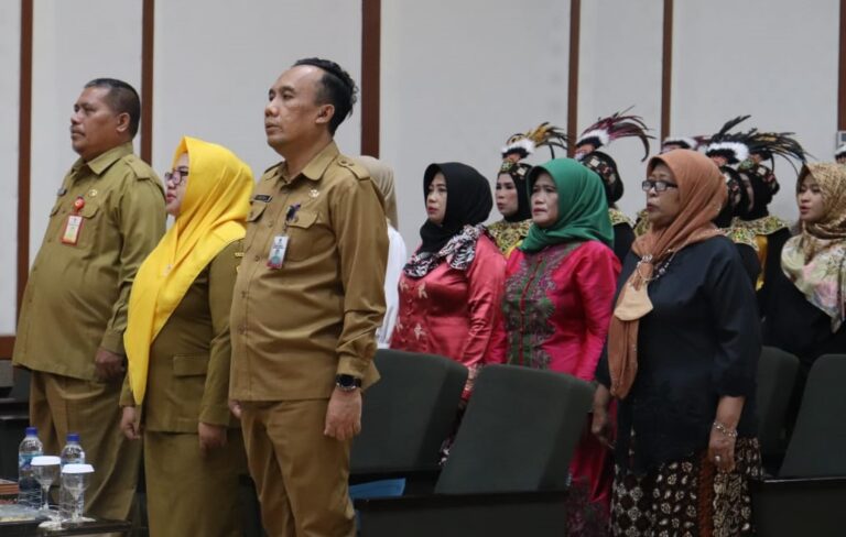 Buka Kejuaraan Senam Kreasi Piala Kadisparekrafbudpora, Wabup Gresik Bu Min Ajak Semua Elemen Hidupkan Olahraga