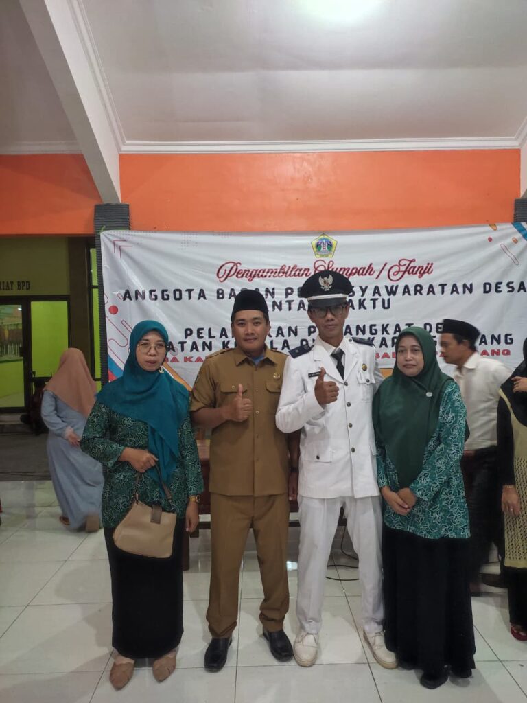 Pemdes Karangsemanding Gelar Pelantikan BPD dan Perangkat Desa: Wujudkan Pemerintahan Desa Lebih Optimal