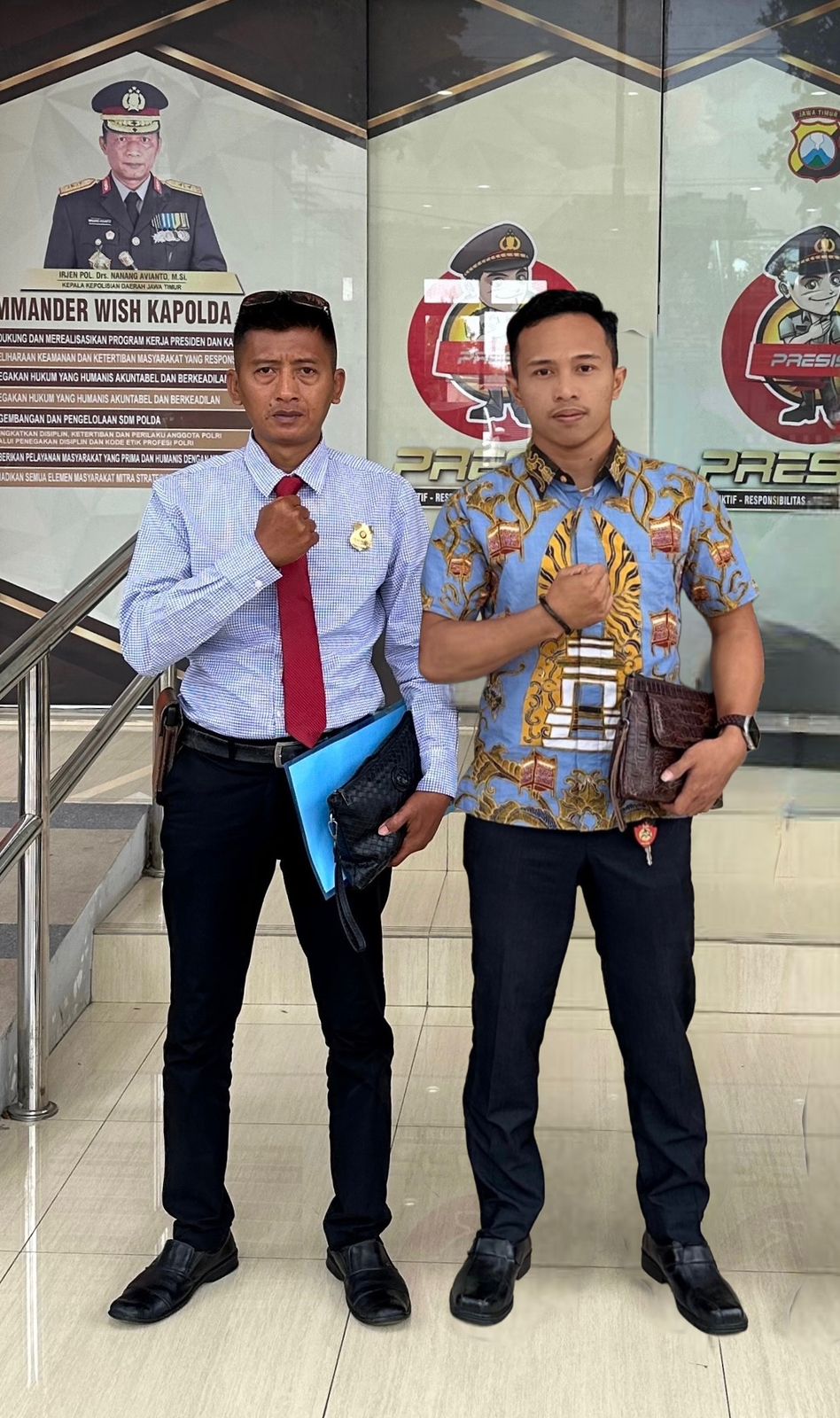 Kuasa Hukum dan Ketua T-KPK Jawa Timur