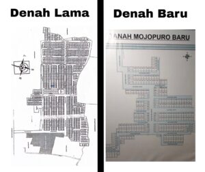 Perbedaan Denah Lama dan Denah Baru